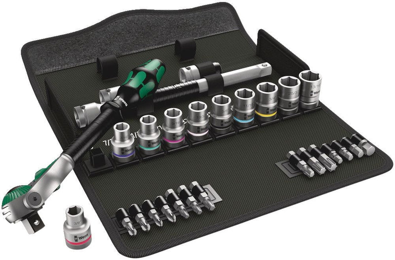 1/2-in Drive Socket Set, SAE, 28-pc W9195