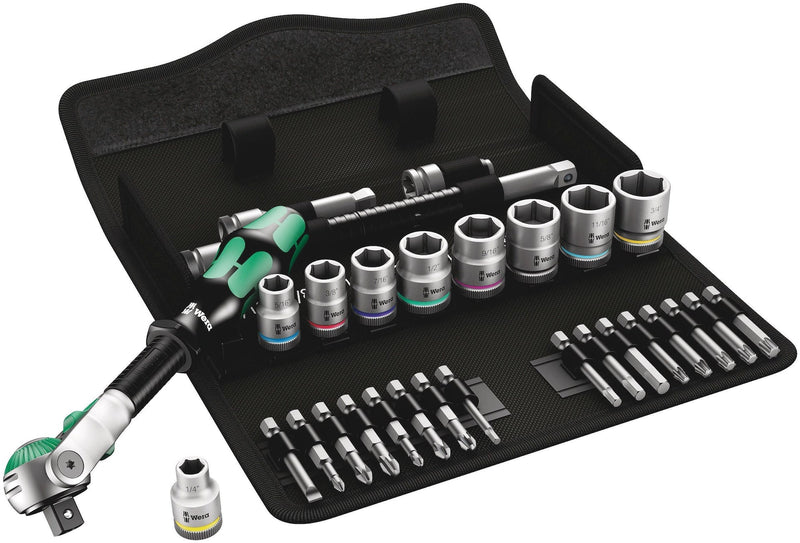 3/8-in Drive Socket Set, SAE, 29-pc G4281