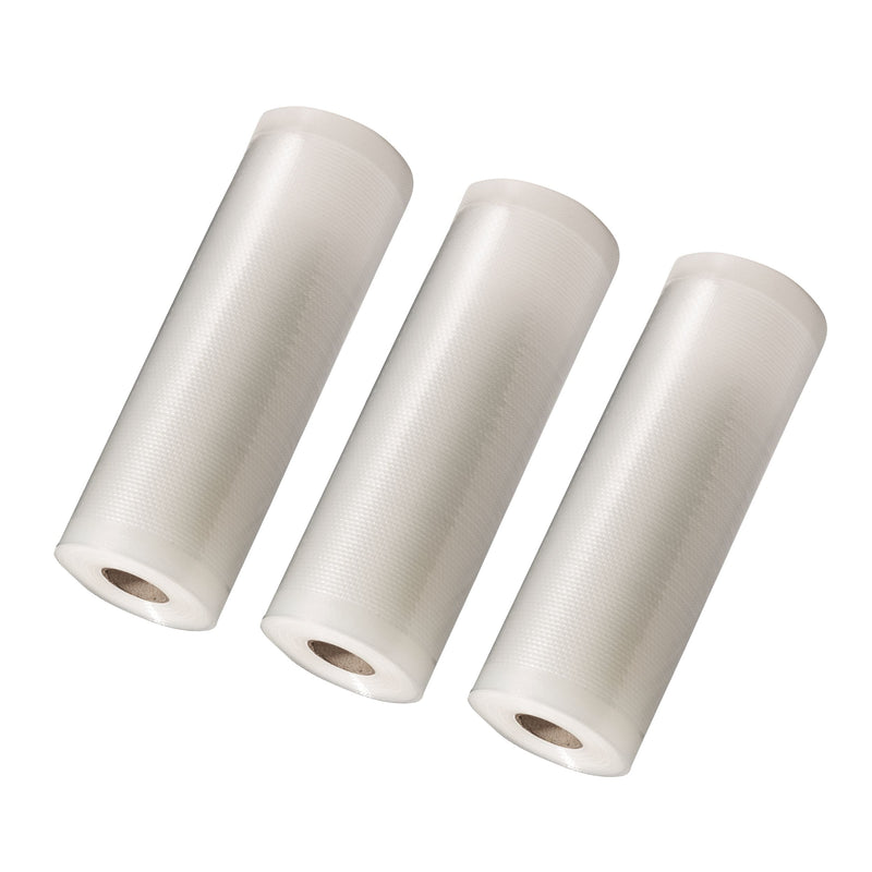 BPA Free Vacuum Sealer Bag Rolls, 8-in x 22-ft, 3-pk M8402