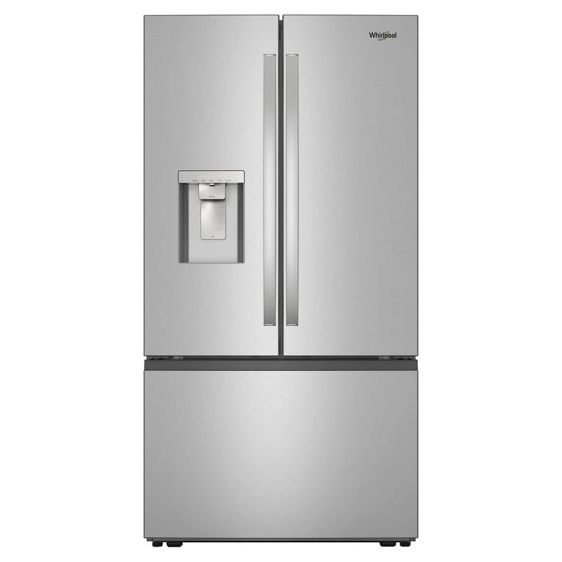 Whirlpool 36 in. 30 cu ft. Standard Depth French Door Refrigerator with In-Door Water and Ice Maker P4654