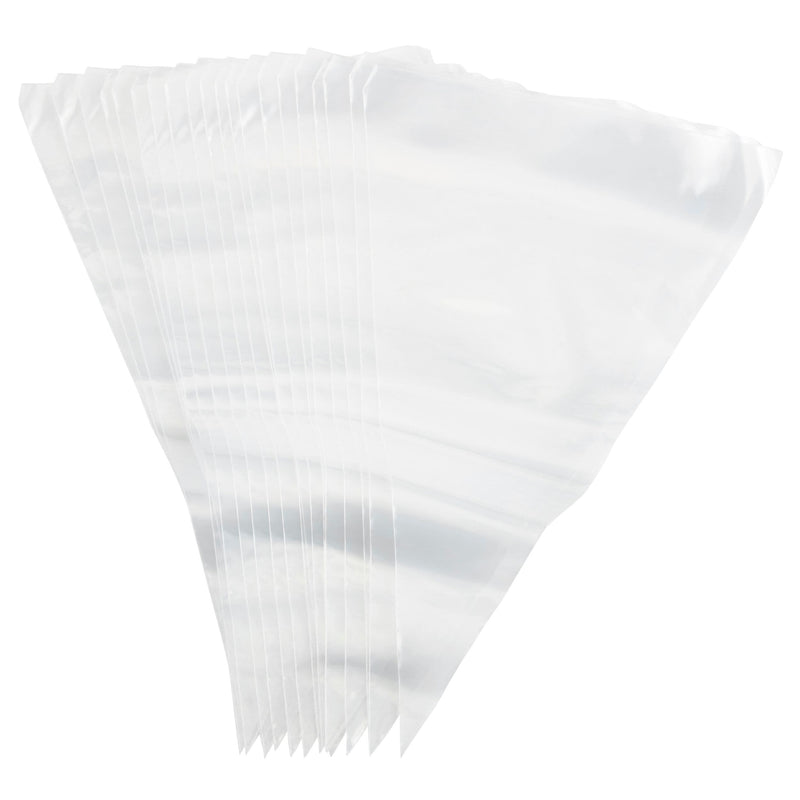 Disposable Piping Decorating Bag, Clear, 24-pk, for Baking/Cake Decoration P9469