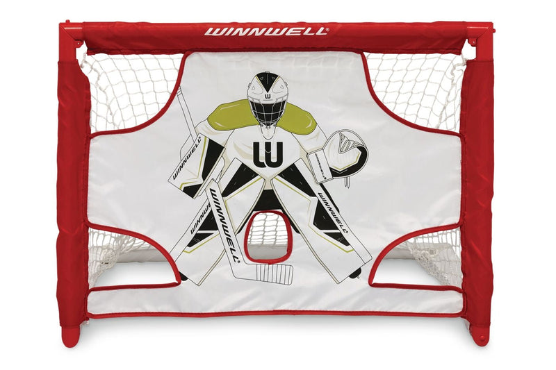 PVC Collapsible Mini Hockey Net Set, 5-pc U2742