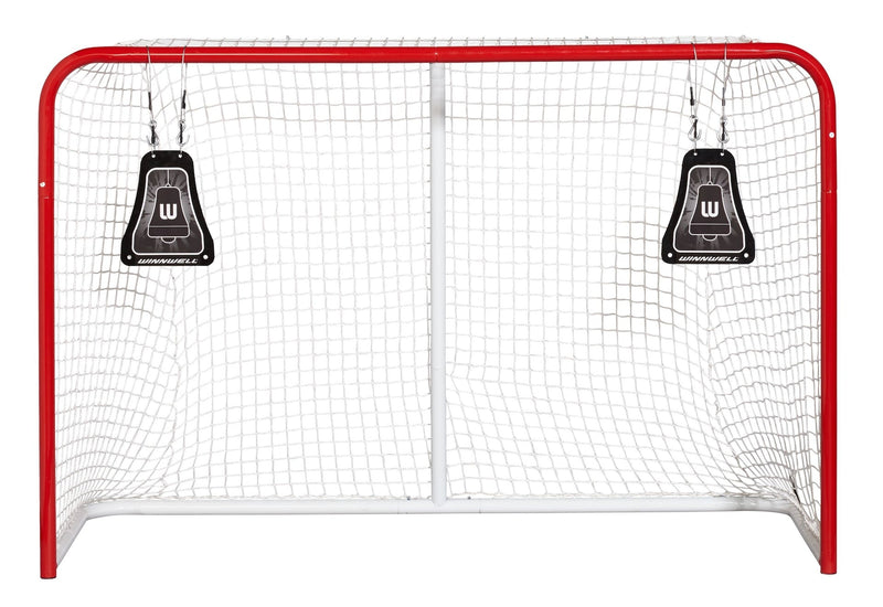 Metal Bell Ice Hockey Net Shooting Target G4746