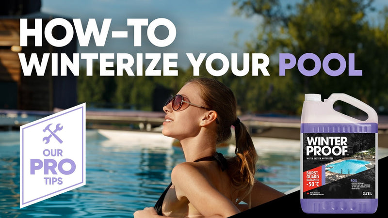 Pool Water System Antifreeze with BurstGuard Guarantee -50°C, 3.78 L Z1997