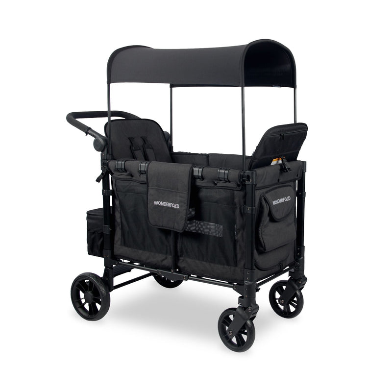 W2 Elite Double Stroller Wagon, 2-Seater, Black L3992