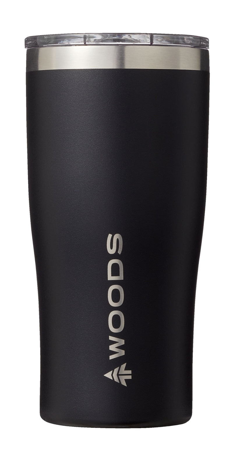 Insulated Stainless Steel Tumbler, Small, Black, 20.2-oz D1710