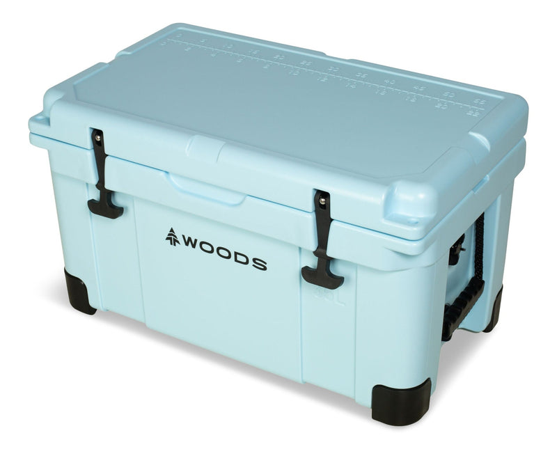 Roto-Moulded Cooler, Light Blue,35 L L8115