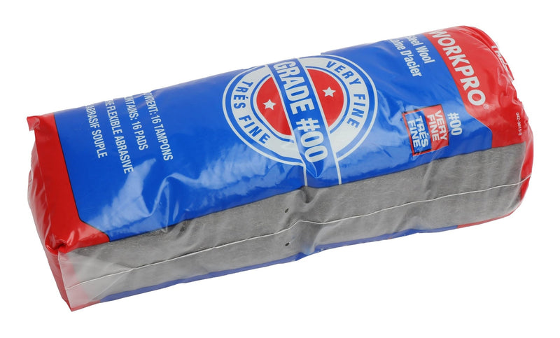 Steel Wool Pads For Multi-Surface Smoothing & Cleaning, Very Fine Grade V6194