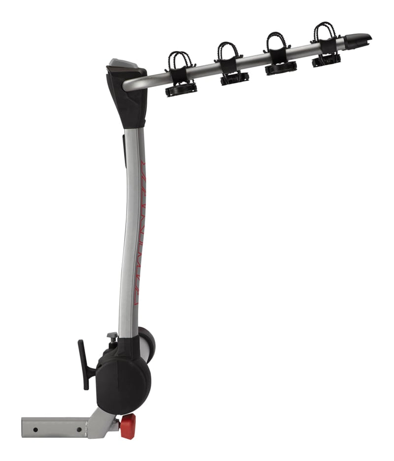 RidgeBack 5-Bike Hitch Mount Bike Rack, Fits 1-1/4, 2-in Receiver, Granite Grey X9332