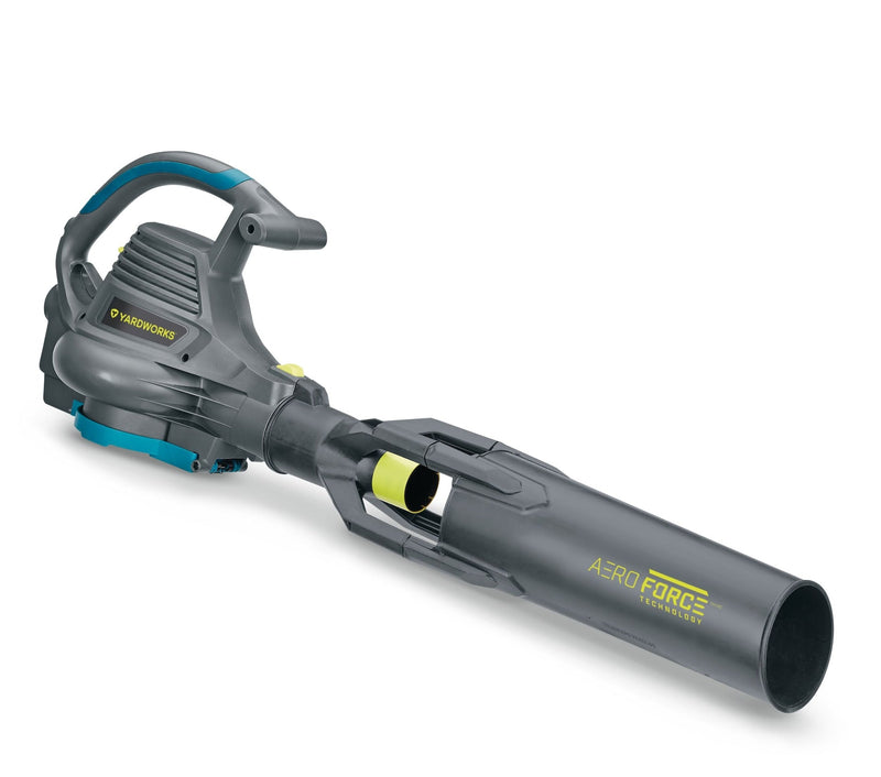 12 Amp Electric Leaf Blower/Vacuum with Aero Force Technology Black F7956