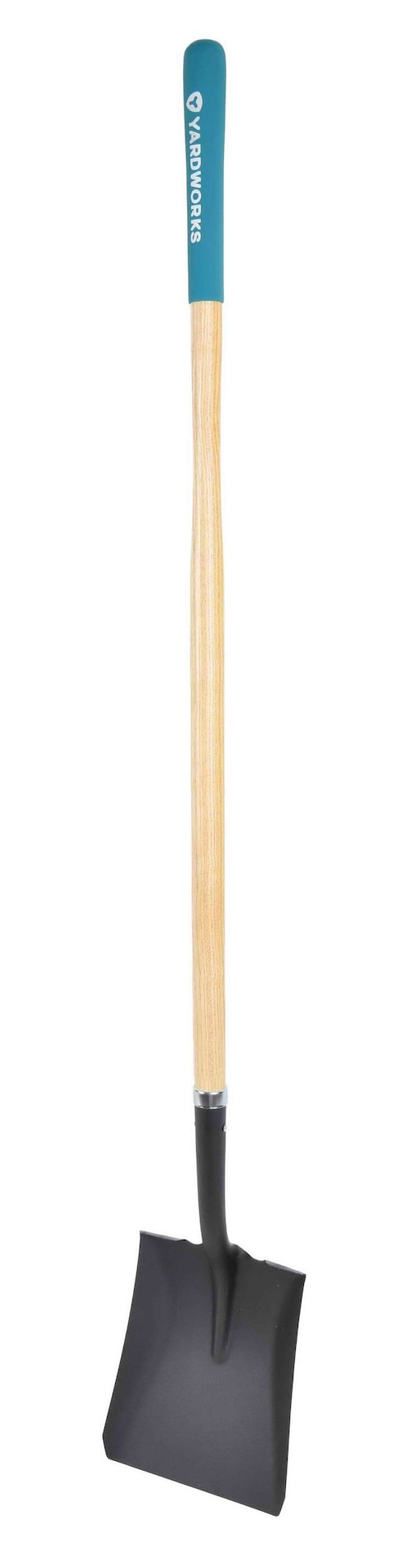 Steel Square-Point Long-Handle Spade Shovel, 60-in Wooden Shaft I0356
