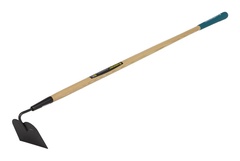 Tempered-Steel Garden Hoe, 48-in Hardwood Shaft S2351