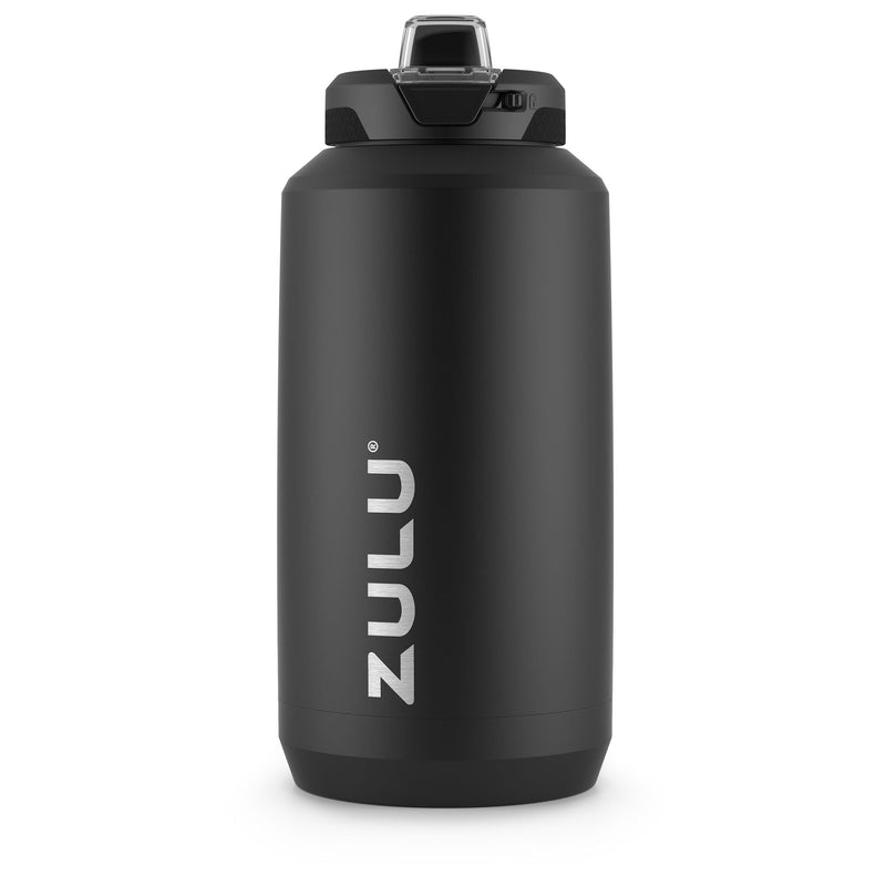 Goals Vacuum Insulated Stainless Steel Jug, 32-oz, Black, with Easy Grip Handle Z8972