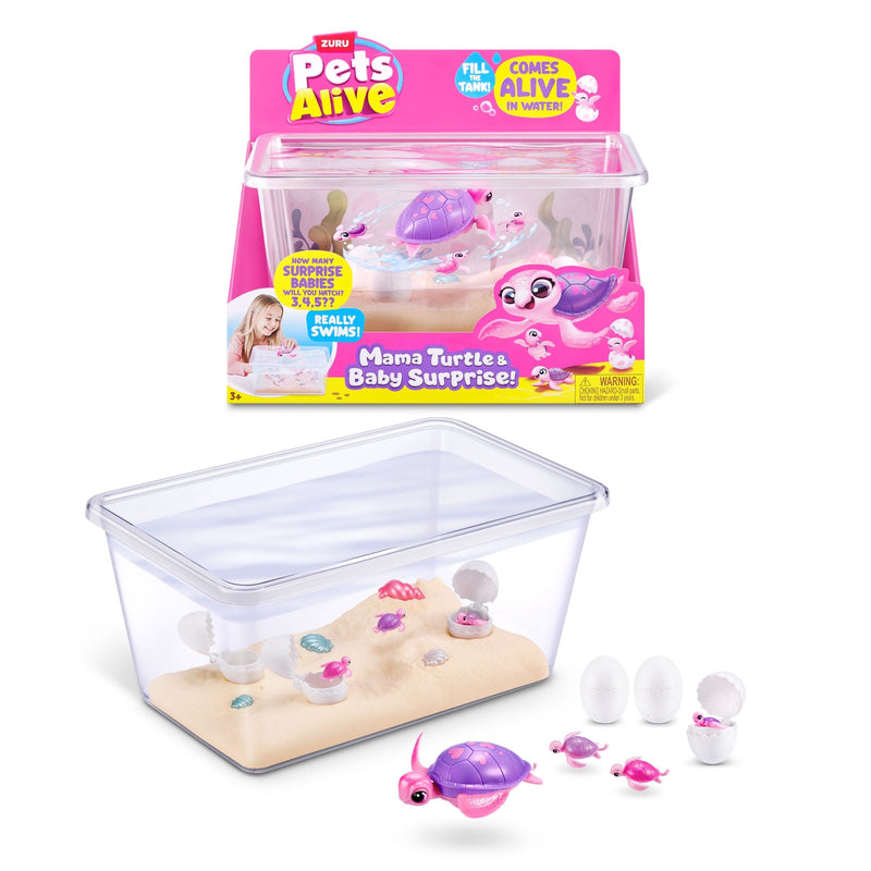 Pets Alive Mama and Turtle Surprise for Ages 3+ Z4661