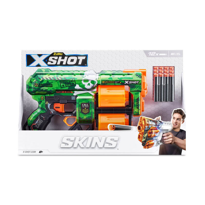 Skins Dread, 7 Unique Designs, 12-Dart Capacity, Ages 8+ U4529