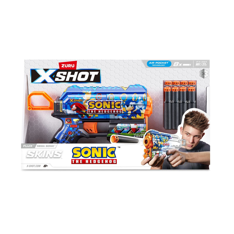 Skins Flux Blaster, Includes 8 Darts, Ages 8+ E9903