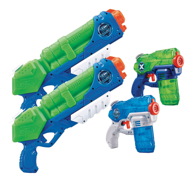 Typhoon Thunder & Stealth Soaker Water Blasters Set, Kids' Toy, Age 5+, 4-pk U2027